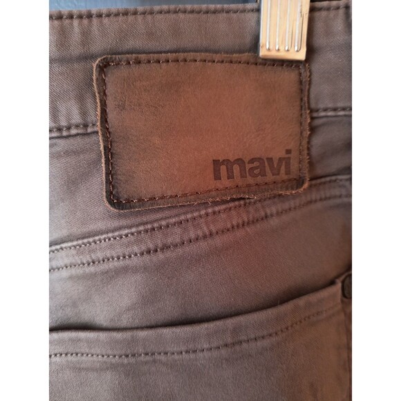 Mavi Jeans Zach Straight Leg Brown Mens Size 31x30 - Picture 3 of 8
